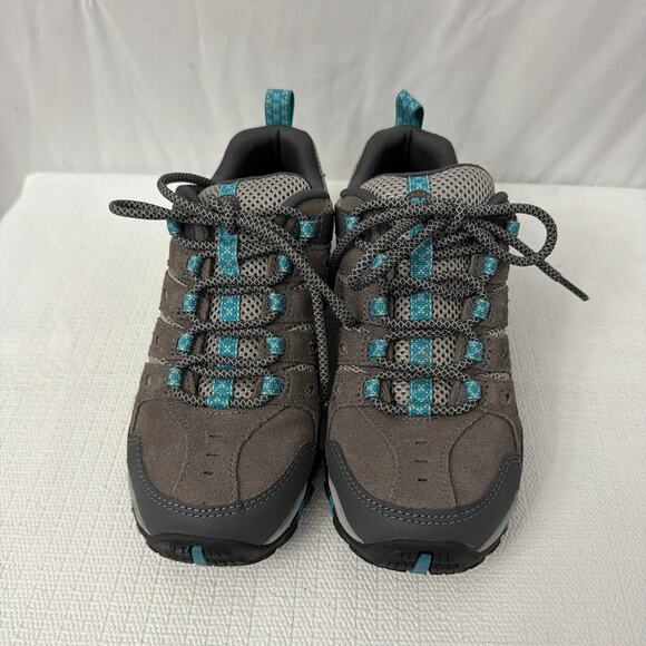 Merrell Crosslander 2 Shoes Womens Size 6.5 Gray Blue Hiking Sneakers - Picture 3 of 10